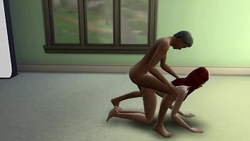 Preview 4 of Fair Tail Sex - Casa En Alquiler llego el due&ntilde_o y el Viejo pervertido se Folla a la Esposa de su hijastri y a su esposa  haciendo Yoga sin que los vea