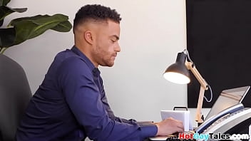 Preview 1 of India Heroin Kajal Xnxx - Office stud gets ass licked and barebacked by hunky partner