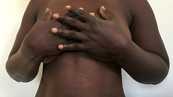 Preview 4 of Xxx Pasife - Super Shy Haitian Fabienne shows her rubber nipples for the first time. Extreme black tits