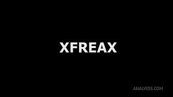 Preview 1 of Romi Rain Personal Trainer - XfreaX,  Anna Khara &amp_ Charlotte Angie,  2on1,  BWC,  Anal Fisting,  ATOGM,  Big Gapes,  ButtRose,  Squirt Drink,  Swallow XF061