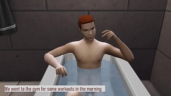 Preview 1 of Penis Face Bang Girl - Sims 4 - step dad tells his about his first time with grandpa: The Walkers Episode 1 - NO SOUND