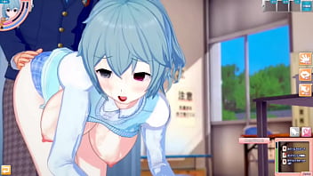 Preview 4 of Xxxxnxxx Video Play - 【エロゲーコイカツ！】東方 多々良小傘におっぱい揉みまくりH！3DCG巨乳アニメ動画(東方プロジェクト)【ヘンタイゲーム とうほう こがさたたら】