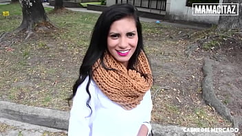 Preview 1 of Nxx Sixy - CARNEDELMERCADO - (Penelope Perez,  Pedro Nel) - Big Natural Tits Teen Latina Picked Up For Sex