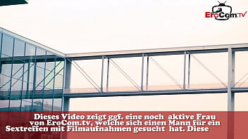 Preview 1 of My Pervy Famiily - D&uuml_nne deutsche Blondine mit kleinen Titten auf der Stra&szlig_e abgeschleppt