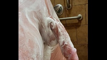 Preview 2 of Sally Squrit - Soapy chubby in the shower