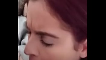 Preview 2 of Huge Floppy Tits Solo - Cheating slut gf sucking cock.