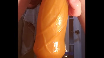 Preview 2 of Real Gripe - Hard cock,  sloppy hole,  big dildo fucking me