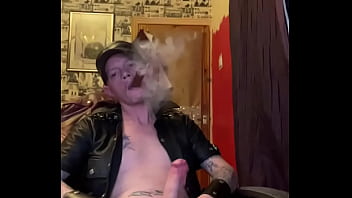 Preview 3 of Old Pervert And Unwilling Teen - Cigar smoke and stroke