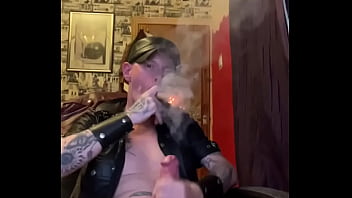 Preview 4 of Old Pervert And Unwilling Teen - Cigar smoke and stroke