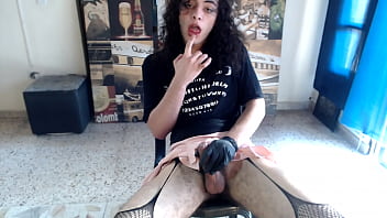Preview 4 of Korean White Girl Massage - Caprino Eros as Femboy cumming for you