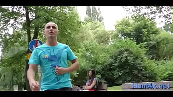 Preview 2 of Armenia Bing - Startling young sweetie sucking and riding in style