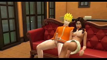 Preview 2 of Hot Thief Sex - Boruto Hijastro Malo Epi 2  naruto aprovecha la fiestas y sin que hinata se de decuenta se liga a una chica jove termina follandosela en el comedor ella lo disfruta que le acabe adentro