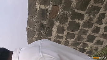 Preview 1 of Mother Son Facking Com - Indian Couple Outdoor Blowjob and Sex With Cum On Face