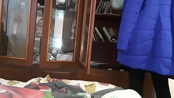 Preview 3 of Sex Mami And Boy - While a classmate was looking for a book,  I masturbated under the covers - Fly girls orgasm