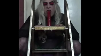 Preview 2 of Lura Jenson 2018 - crossdresser enjoying the taste of his own ass