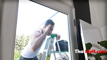 Preview 1 of Pornbengali Teen - He picked the right window to clean at the right time