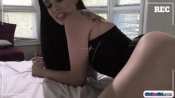 Preview 2 of Real Amature Milf - Cool stepmom tapes stepdaughter licking