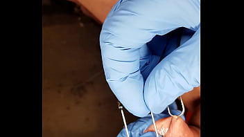 Preview 2 of Sex Girl 9yers - Foreskin Fishing Hooks Task for slave Winkelhock part1