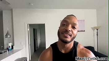 Preview 2 of Fucking Beech - Black pov hunk penetrating asshole after cocksucking