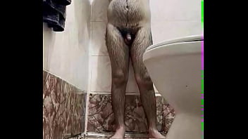 Preview 4 of Salford Hostel Fucking - Bear in the shower