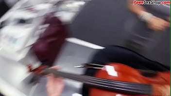 Preview 1 of Big Brogh - Big ass pawnshop beauty cockrides for better deal before cum