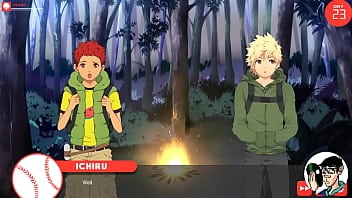 Preview 2 of 1 Grl 100 Men - Ichiru Takes me In the Forest and the Hot Springs! | Bacchikoi - Ichiru Route - Part 3