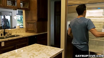 Preview 2 of Sexxxx Mother - Isaac Parker bending over his ass to take that huge dick