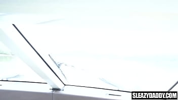 Preview 3 of Sister Tongue Kissing Brother - Stepfather invites stepson with friend to a yacht &amp_ fucks them