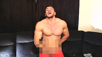 Preview 3 of Mia Khalifa Trios - Beach body hunk cum