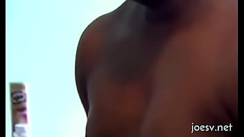 Preview 3 of Ladyboy Self Peehole Insertion - Oral on a large gay cock
