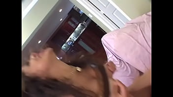 Preview 3 of Uoma Jolly - Sexy slut gives a blowjob before she rides the aroused dude