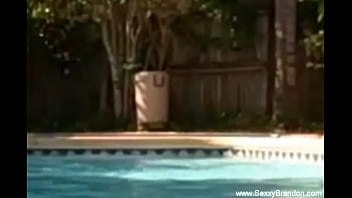 Preview 1 of Muslim Creampie Arab - Sexy Fun By The Poolside In Florida Love Making Session