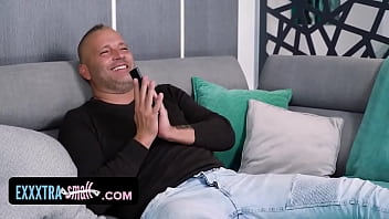 Preview 1 of Virginia Girl X - Exxxtra Small - Naughty Boyfriend With Huge Boner Fucked His Tiny Blonde Girlfriend