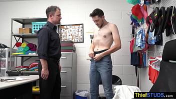 Preview 2 of Hairy Creampie On Beach - Gay LP officer discvering a teen perps ass bareback