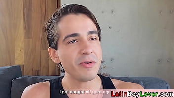 Preview 1 of Pov Term - Cute amateur latin teen fucked next to masturbated mate