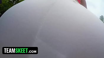 Preview 1 of Xxx Brazzerhd - TeamSkeet Classics - Curvy Babe Bounces Her Big Tits While She Rides Huge Cock