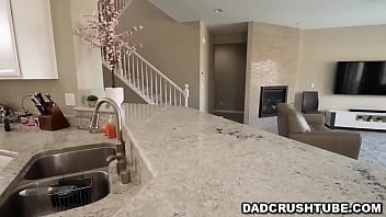 Preview 1 of Intip Lokal - Sweet stepdaughter Kourtney Rae knows how to coax her stepdaddy into whatever she wants just as long as she takes care of his boner first.