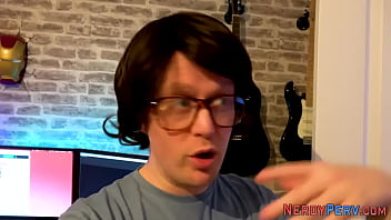 Preview 2 of Your Cock Is Big - Newbie slut gives head to nerd