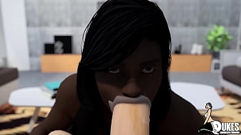 Preview 2 of Sexy Talk - Getting my long dick sucked by my married ebony teacher
