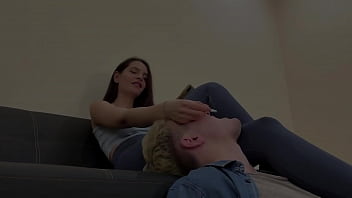 Preview 3 of Koren Sistar Inlo - Sofi And Use Slave&#039_s Mouth Like A Human Ashtray