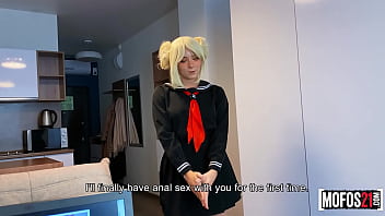 Preview 1 of Romantic Sel - Russian Cosplayer Gets Her Firts Anal Ever - MOFOS21