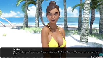 Preview 3 of Chains Mom - WHERE THE HEART IS #184 &bull_ Perky tits and soft nipples at the beach