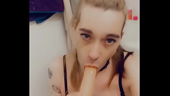 Preview 2 of Pregnancy Baby Delivery Video - Hot Trans Rocker and Rave Girl Playing