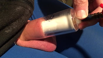 Preview 1 of Sestar Bradar - Foreskin stretch with penis pump