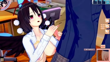 Preview 2 of 4 Boy 1 Gril Sex - 【エロゲーコイカツ！】東方 射命丸文におっぱい揉みまくりH！3DCG巨乳アニメ動画(東方プロジェクト)【ヘンタイゲーム】