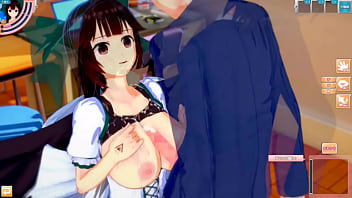 Preview 3 of Ruskin Sekis - 【エロゲーコイカツ！】東方 霊烏路空におっぱい揉みまくりH！3DCG巨乳アニメ動画(東方プロジェクト)【ヘンタイゲーム】
