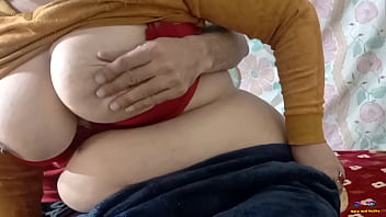 Preview 3 of Wwwyoujizz Com Videos - step Son in law pressing big boobs of mother in law and motivating for anal hardcore fucking and puts middle finger in her ass,  beautiful roleplay saasu damaad sex by Netu and Hubby xxx hd film in clear Hindi audio