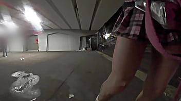 Preview 4 of Wow Xxx Sax Video Mom - Comenzo con un ARRIMON en el Metrobus y me follo en la calle