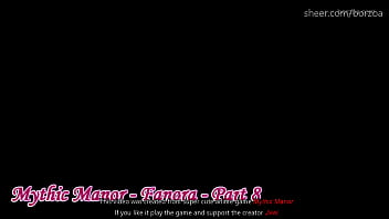 Preview 1 of Xnxcxx Fine - Horny babe lets thick cum drip from her pussy after getting penetrated in the shower [Mythic Manor - Fanora 8]