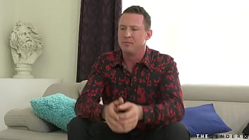 Preview 1 of Billy Glyde - Bigtit trans babe seduced into blowing dick and breeding